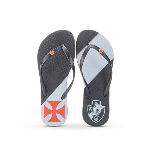 Chinelo Vasco Camisa 1 Feminino Preto