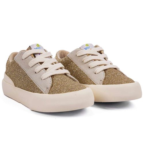 Tênis Infantil Diversão Mini Isla Dourado