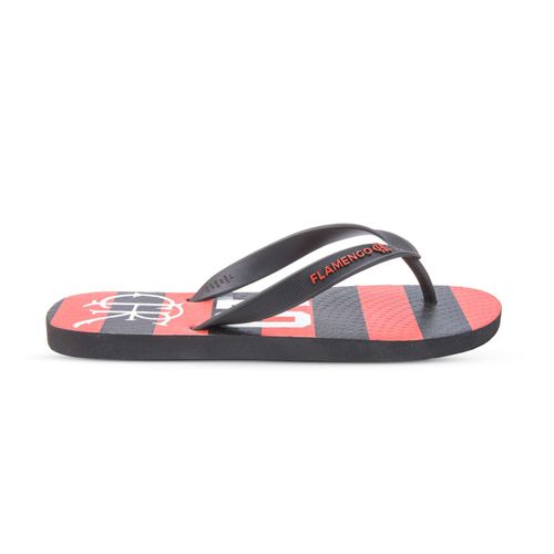 Chinelo Flamengo Manto Zico Preto