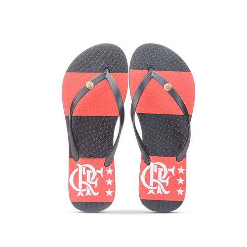 Chinelo Flamengo Manto 81 Feminino Preto Preto
