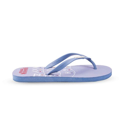 Chinelo Stranger Things Alphabet Denim