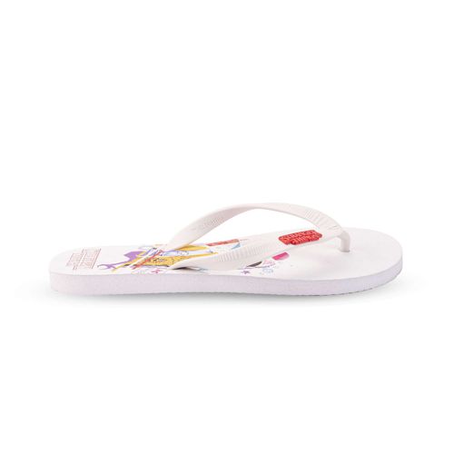 Chinelo Stranger Things Dustin Branco Branco