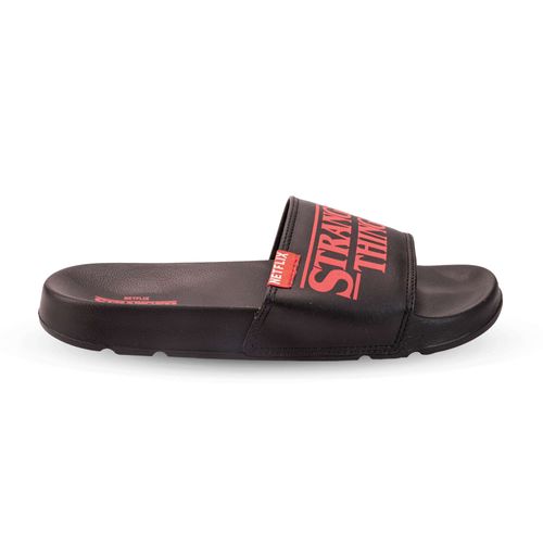 Chinelo Slide Stranger Preto Preto