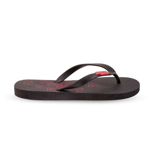 Chinelo Stranger Things Opening Preto Preto
