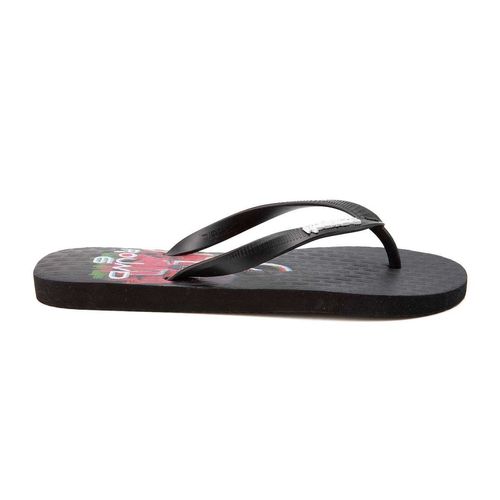Chinelo Round 6 Glitch Preto Preto