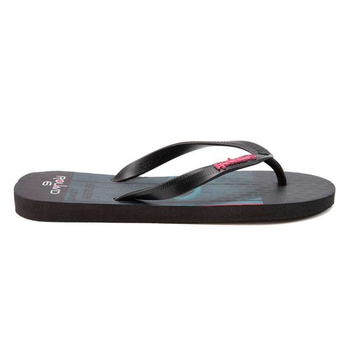 Chinelo Round 6 Light Preto Preto