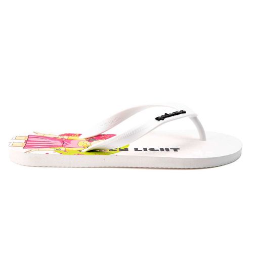 Chinelo Round 6 Doll Branco Branco