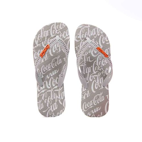 Chinelo Coca-Cola Shoes Scriptmania 2 Cinza