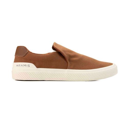 Tênis Aramis Daily Slip Canvas Camel