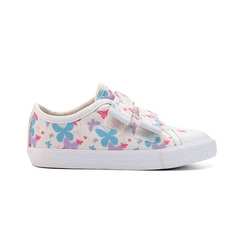 Tênis Diversão Buterfly Baby Branco