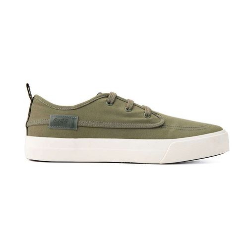 Tênis Coca-Cola Shoes Wing Canvas Musgo