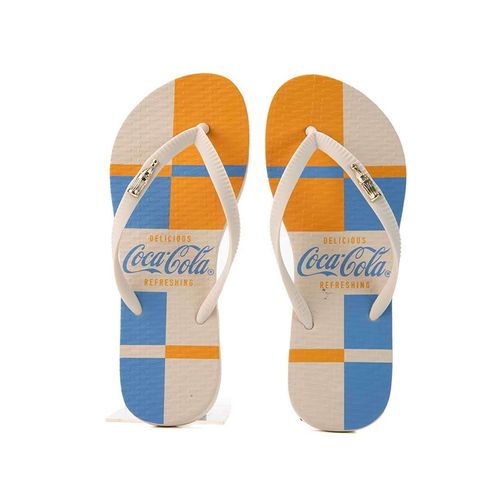 Chinelo Coca-Cola Aledo Feminino Off White