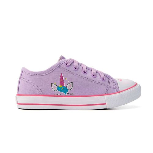Tênis Infantil Diversão Canvas Magic Lilas