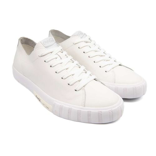 Tênis Coca-Cola Shoes Camder Leather Branco