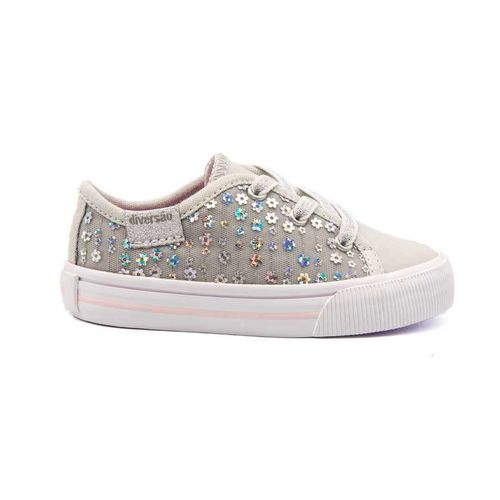 Tenis Infantil Diversão Petit Hello Prata