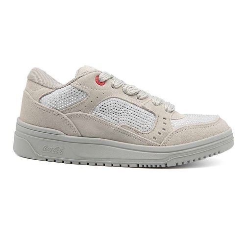 Tênis Coca-Cola Shoes Y2K Sparkle Cinza