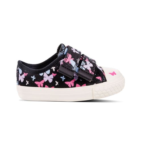 Tênis Diversão Buterfly Baby Preto