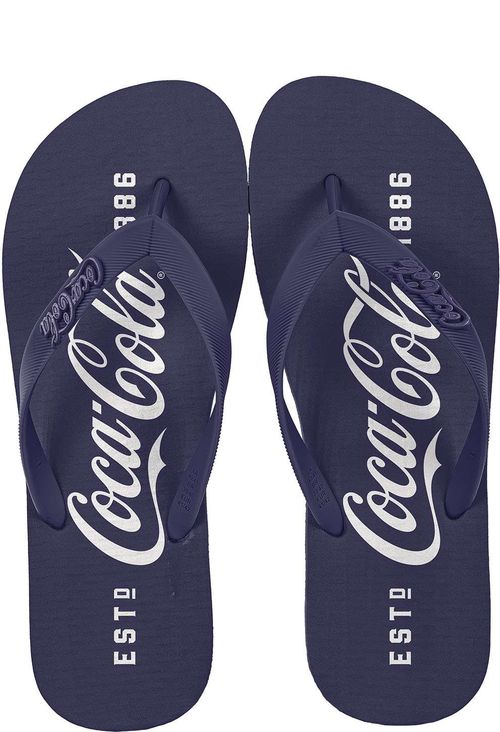 Chinelo Coca-Cola Shoes 1886 Masculino Marinho