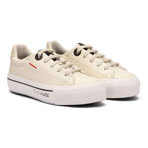 Tênis Coca-Cola Ice Platform Town Off White