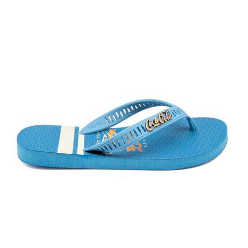 Chinelo Coca-Cola Shoes Wave Bands Denim