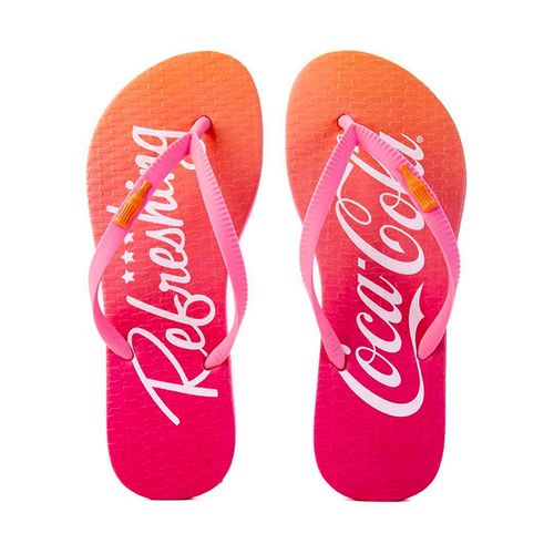 Chinelo Coca-Cola Duo Refreshing Pink Pink