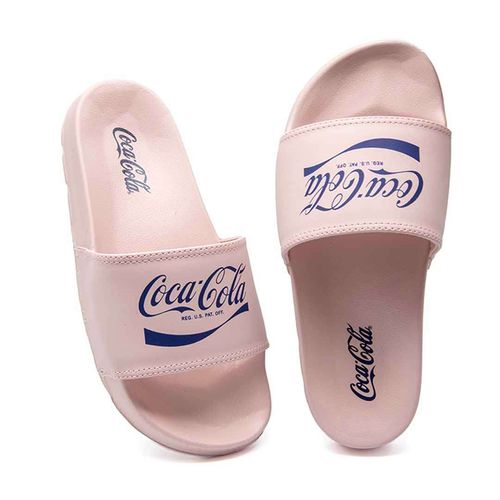 Chinelo Coca-Cola Slide Leeds Rose