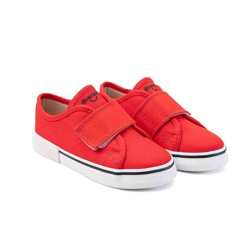 Tênis Infantil Diversão Smurf Baby Vermelho