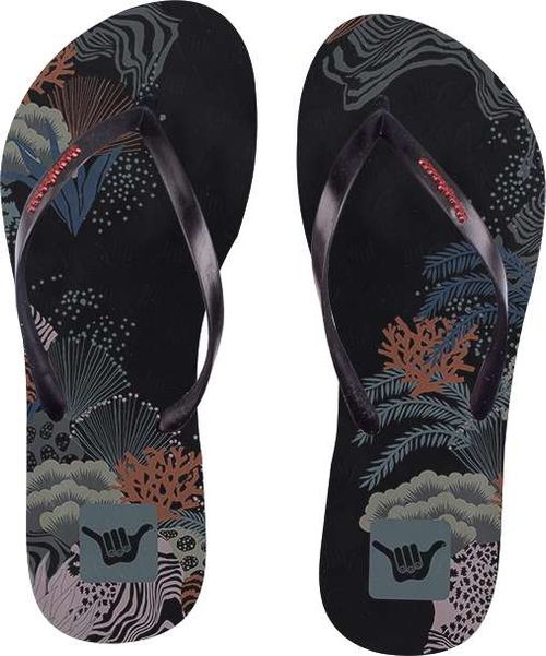 Chinelo Hang Loose Reefs Preto