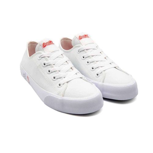 Tenis Coca-Cola Shoes Share A Coke Lona Branco