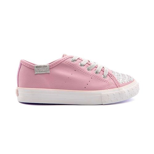 Tenis Infantil Diversão Mini Justine Rosa