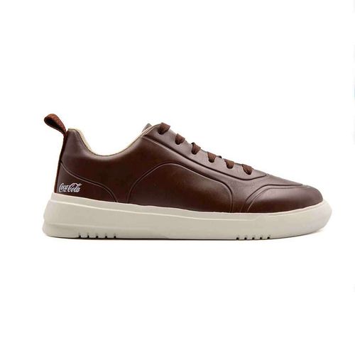 Tenis Coca-Cola Shoes Loud Frequency Marrom