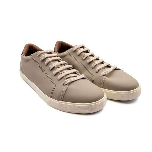Tenis Coca-Cola Shoes Norfolk Town Bege/Brown