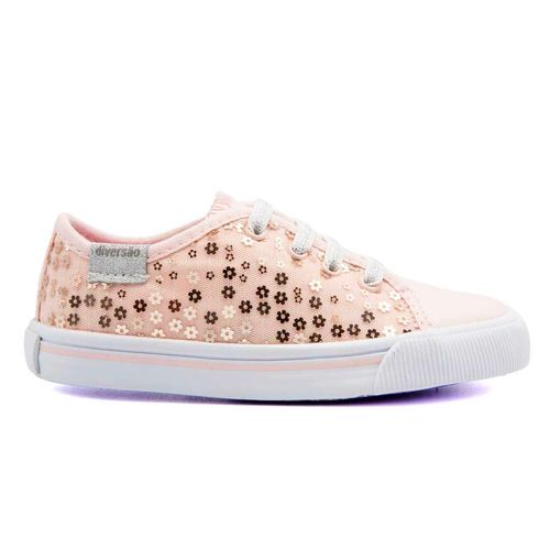 Tênis Infantil Diversão Petit Hello Rosa