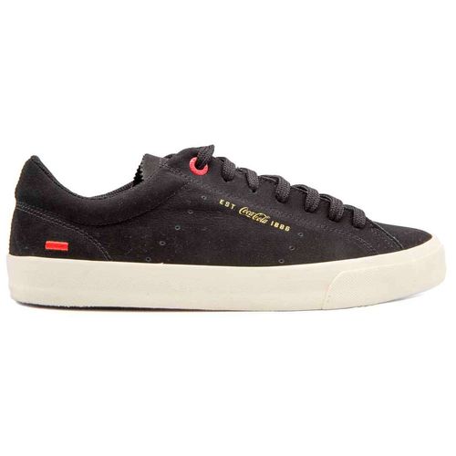 Tênis Coca-Cola Shoes Narrows Suede Preto