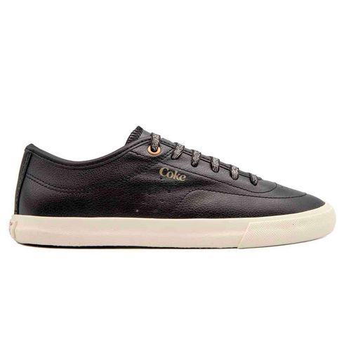 Tênis Coca-Cola Shoes Queens Town Preto