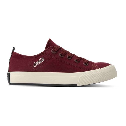Tênis Coca-Cola Shoes Atlanta Canvas Coke Burgundy