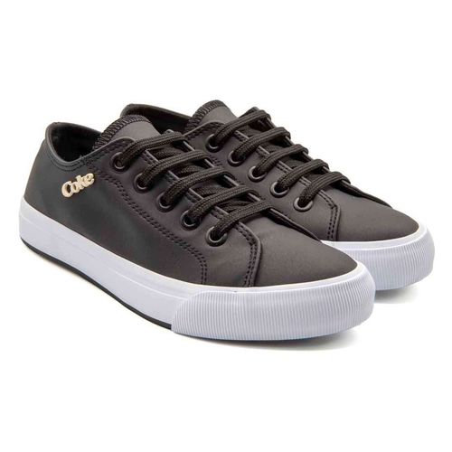 Tênis Coca-Cola Shoes Sandy Town Preto Branco