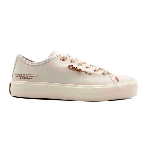 Tênis Coca-Cola Shoes Key West Town Off White