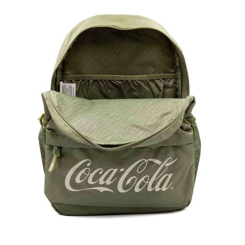 Mochila Costas Coca-Cola Vibes Verde Militar