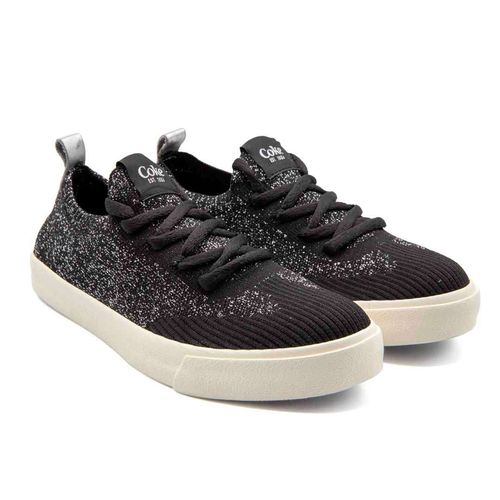 Tênis Coca-Cola Shoes Stellar Knit Preto