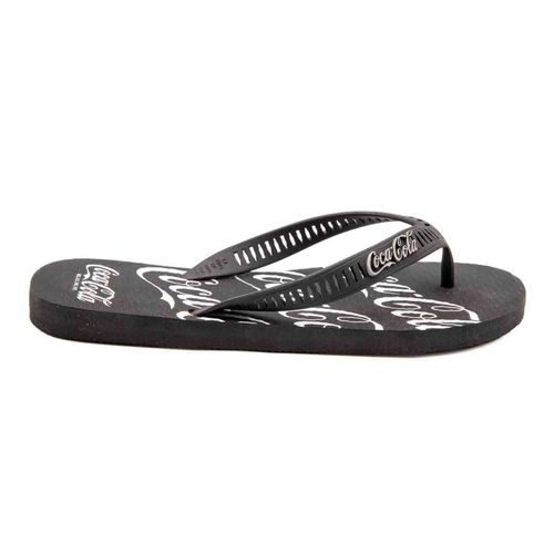 Chinelo Coca-Cola Shoes Trade Preto