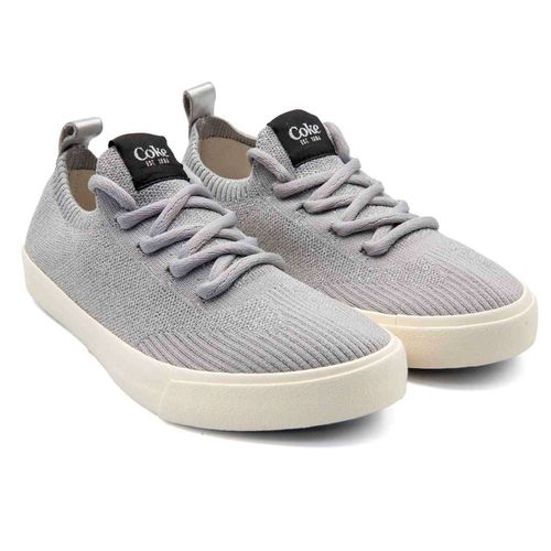 Tênis Coca-Cola Shoes Stellar Knit Off White