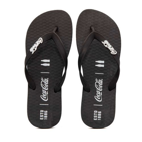 Chinelo Coca-Cola Shoes Imperial Preto