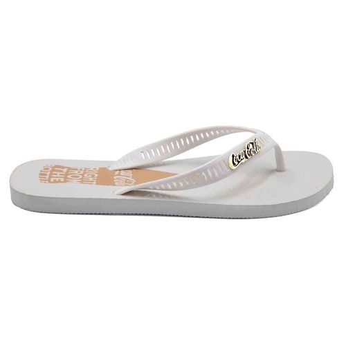 Chinelo Coca Cola Canton Branco